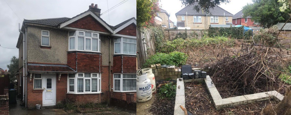 Image 1 before text for page “Mr M wanted a quick sale of an unmodernised house in Southampton ”