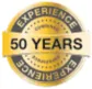 50 years experience